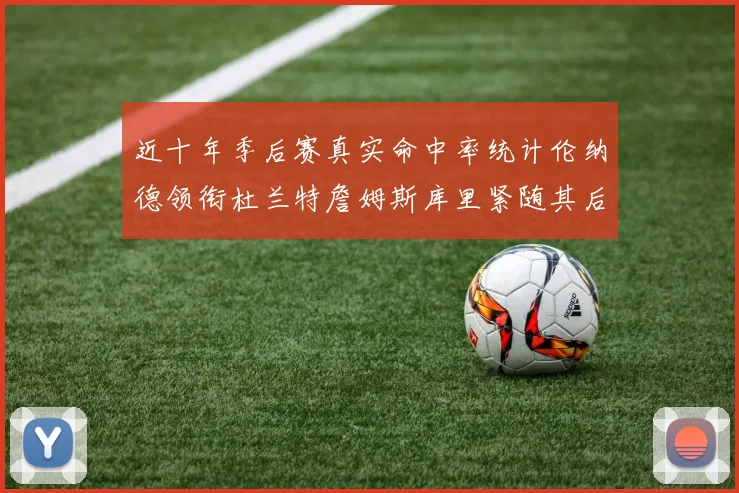 近十年季后赛真实命中率统计伦纳德领衔杜兰特詹姆斯库里紧随其后